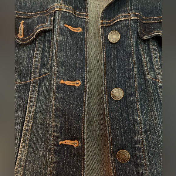 Banana republic Jean jacket - stretch material - dark navy - Picture 3 of 5